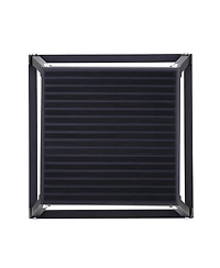 Sugift Plyo Jump Box Set 12/18/24" Agility Training Box Black