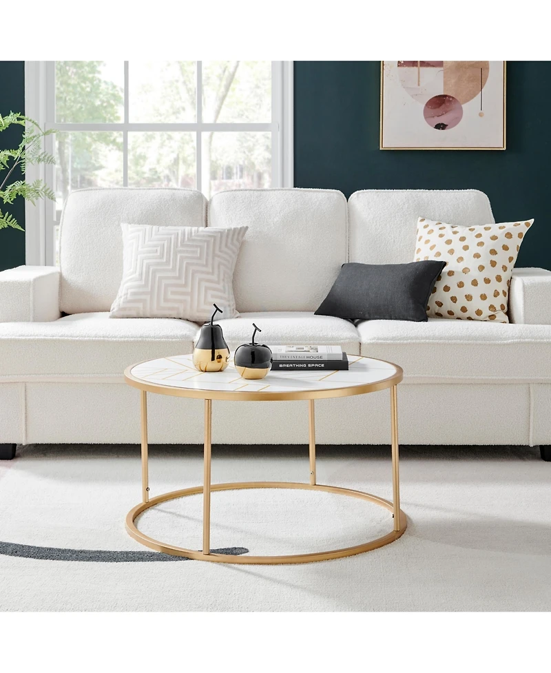 Danya B Vost Dipped Fruit Ceramic Sculpture Set of 2 - Black/Gold