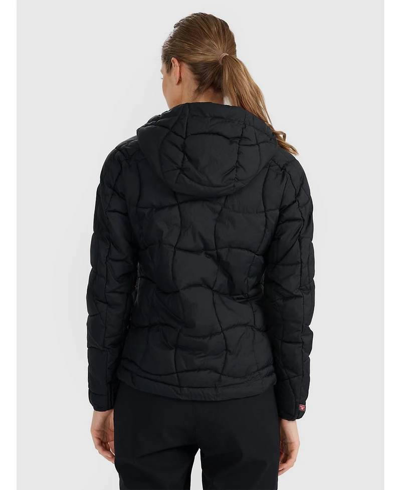 4F Women's down trekking jacket with Primaloft Silver filling