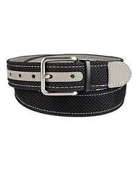 Tommy Bahama Men's Two-In-One Reversible Leather Perforated Belt