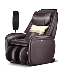 Costway Massage Chair Full Body Sl Track Zero Gravity with Pillow Reversible Footrest Heat