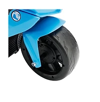 Bruce & Shark 6V Kids 3-Wheel Ride-On Motorcycle with Parent Remote Control Led Light