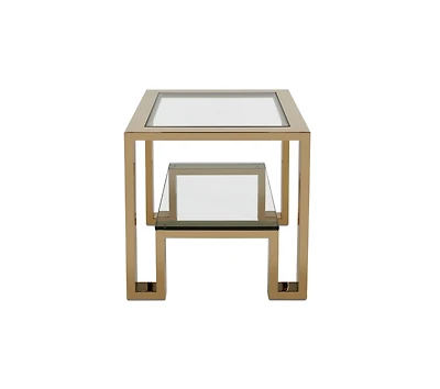 Z Gallerie Duplicity End Table