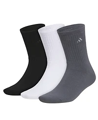 adidas Men's Cushioned Comfort Crew Socks, 3-Pack