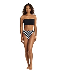 Lauren Ralph Women's High Waist Swim Bottoms