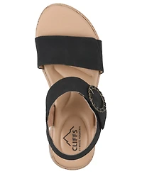 Cliffs by White Mountain Women's Bonique Flat Sandals