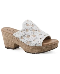 Cliffs by White Mountain Women's Bizzie Wedge Sandals