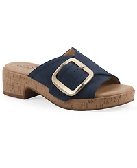 Cliffs by White Mountain Women's Filipa Block Heel Sandals