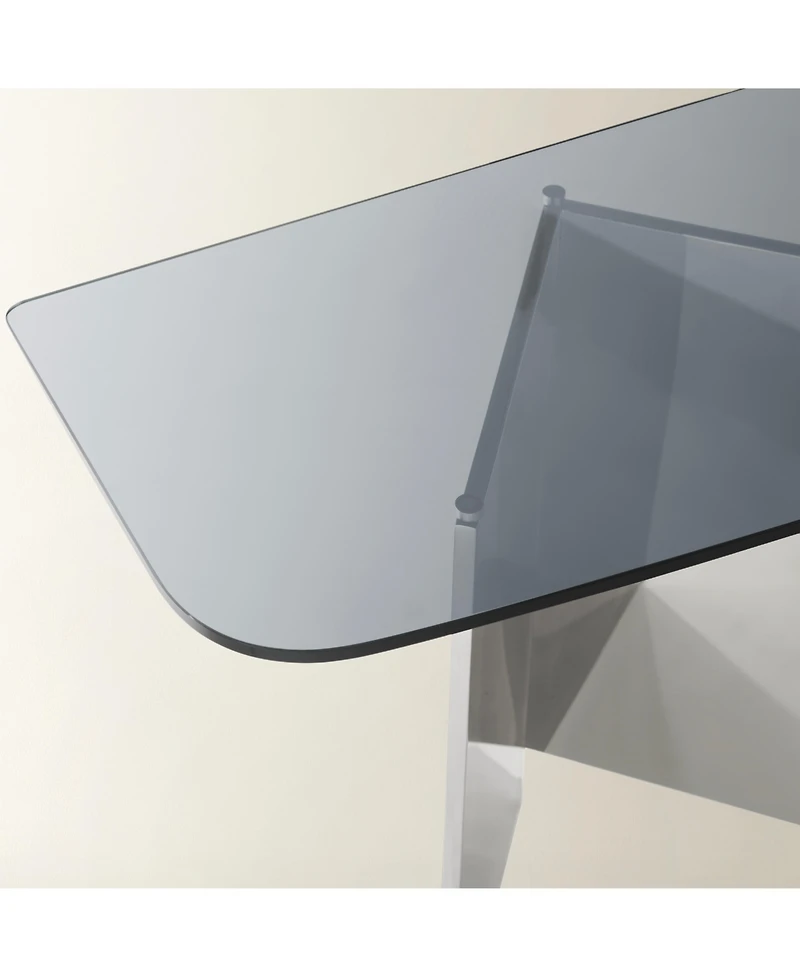 Z Gallerie Reflective Console Table