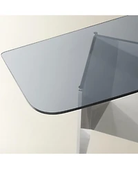 Z Gallerie Reflective Console Table