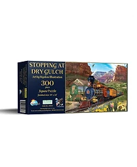 SunsOut Stopping at Dry Gulch 300 piece Jigsaw Puzzle for Adults