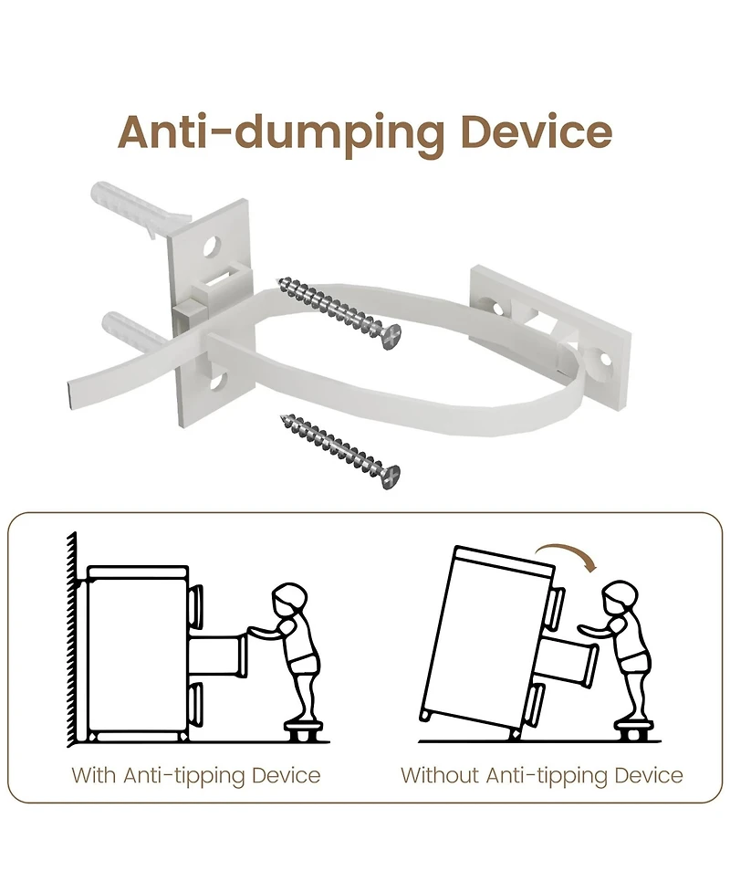 Gaomon Tv Stands for Bedroom, Farmhouse Entertainment Center with Sliding Barn Doors