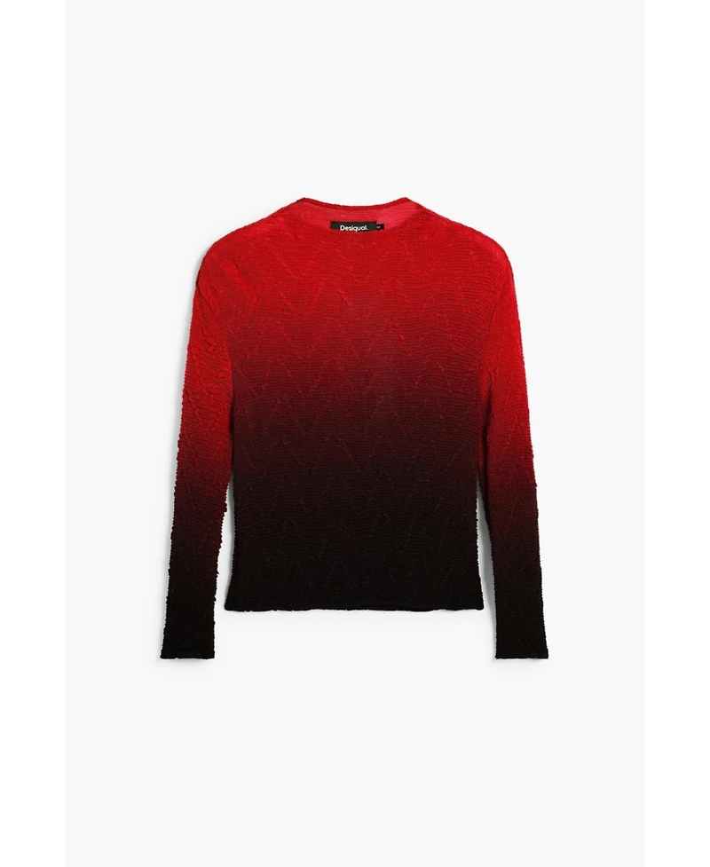 Desigual Women's Gradient texture blouse