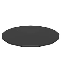 Bestway Flowclear Round 14' Pool Cover for Above Ground Frame Pools (Cover Only)