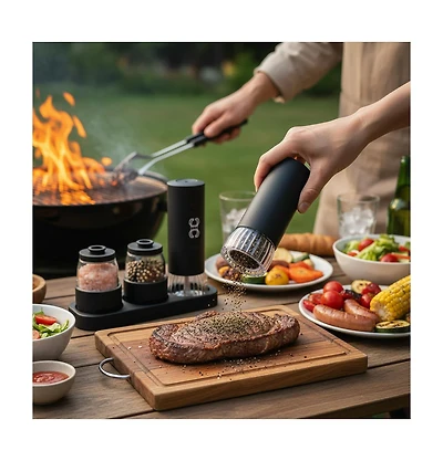 3 Piece Grillng Herb Mill Grinder