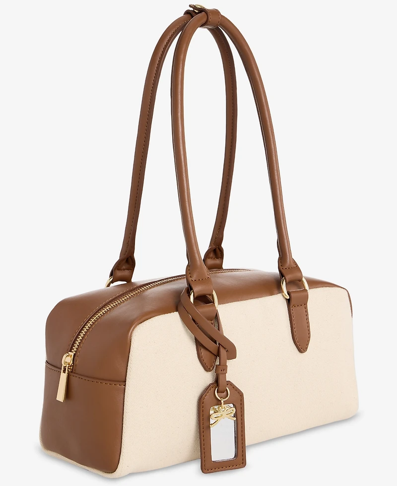 On 34th Broocke East West Canvas Satchel, Macy's Exclusive