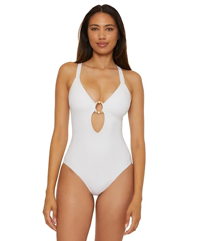 Becca Women's Marble Canyon Ring One-Piece Swimsuit