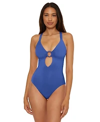 Becca Women's Marble Canyon Ring One-Piece Swimsuit