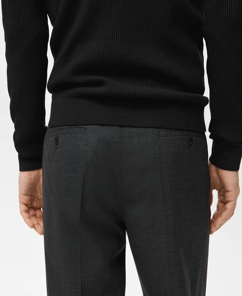 Mango Men's Relaxed-Fit Pleated Pants