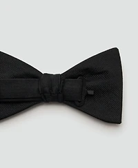 Mango Men's Microstructure Classic Bow Tie