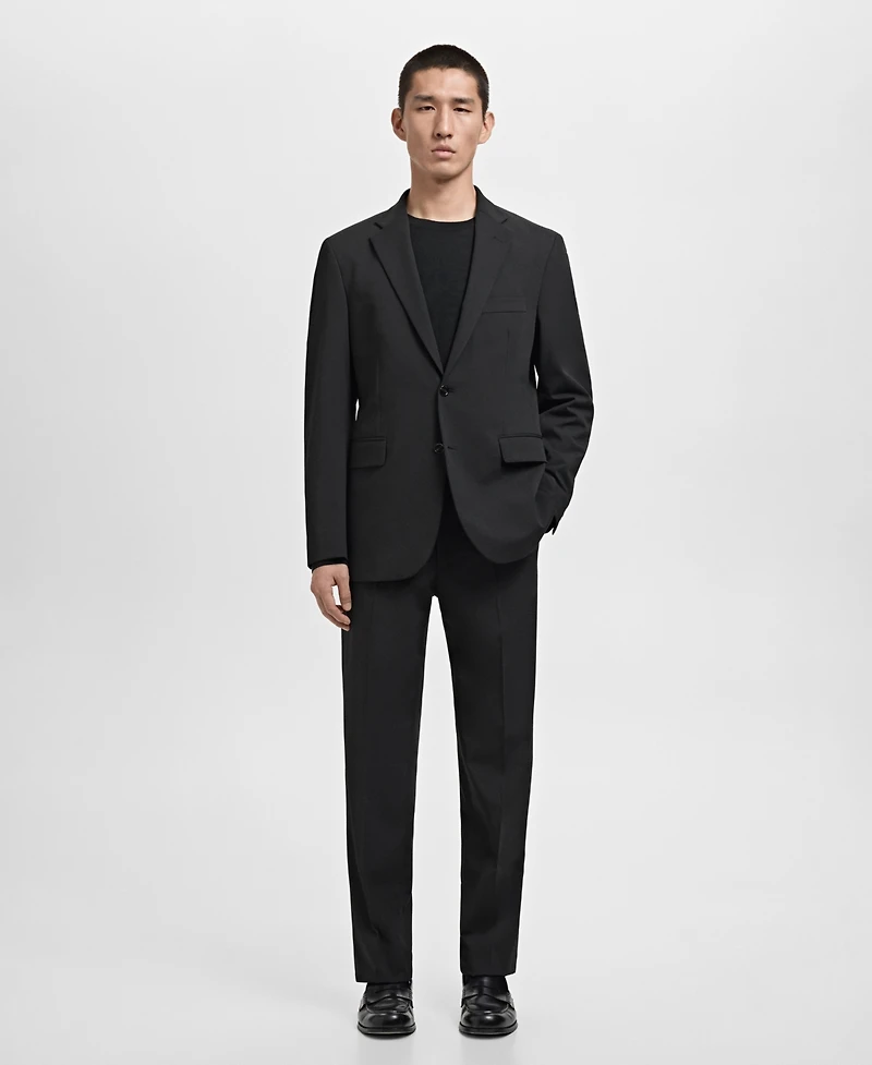 Mango Men's London Regular-Fit Suit Pants