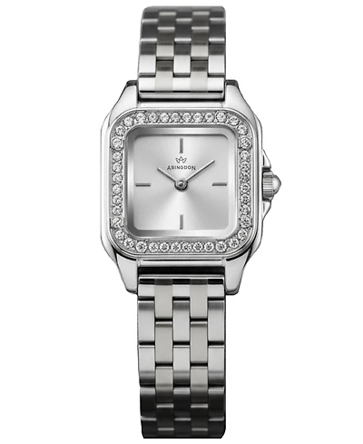 Abingdon Co. Women's Sloane Crystal-Accent Bracelet Watch, 24mm