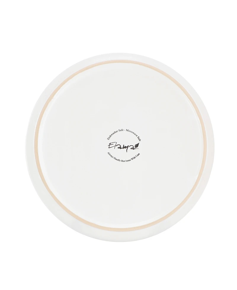 Elama Josh 18-Pc. Dinnerware Set, Service For 6