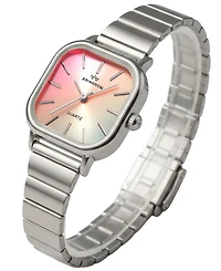 Abingdon Co. Women's Lila Silver Stainless-Steel Bracelet Watch, 26.50mm