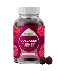 Ph Collagen + Biotin Gummies, Raspberry, 90ct