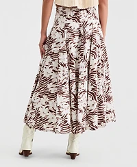 Free People Women's Zephyr Bustle Convertible Maxi Skirt