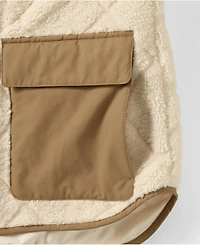 Lands' End Plus Fleece High Pile Quilted Jacket