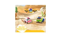 Robocar Poli Die-Cast Rescue Vehicle Set (Droney, Sandy, Keaton) | Perfect Birthday Toy Car Gift for Kids' Role Play & Learning