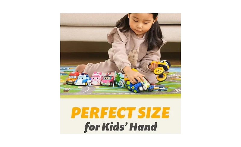Robocar Poli 4" Transforming Robot Hellicopter - Helly | Emergency Rescue Vehicle Action Figures | Kids Educational Pretend Play Toy