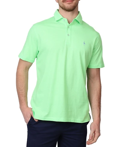 Tailorbyrd Men's Super Soft Yarn Dye Stripes Slub Polo