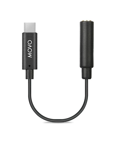 Movo Ucma-2 Female 3.5mm Trrs to Usb-c Mic. Adapter