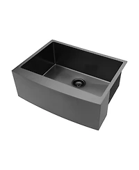 flynama 33x21x10inch Farmhouse Apron Single Bowl Kitchen Sink Stainless Steel