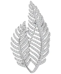 Macy's Cubic Zirconia Palm Branch Pin Brooch