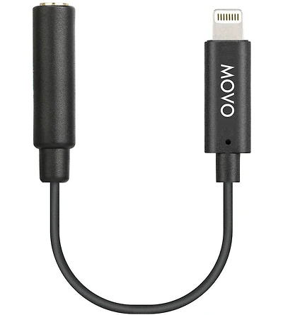 Movo Ima-1 Microphone Adapter Cable - 3.5mm Trrs to Lightning Connector
