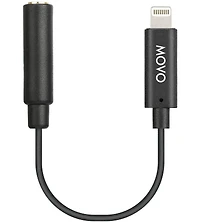 Movo Ima-1 Microphone Adapter Cable - 3.5mm Trrs to Lightning Connector