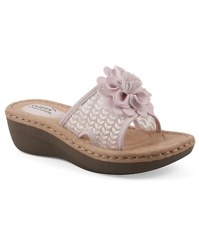 Cliffs by White Mountain Women's Chill 2 Wedge Sandals