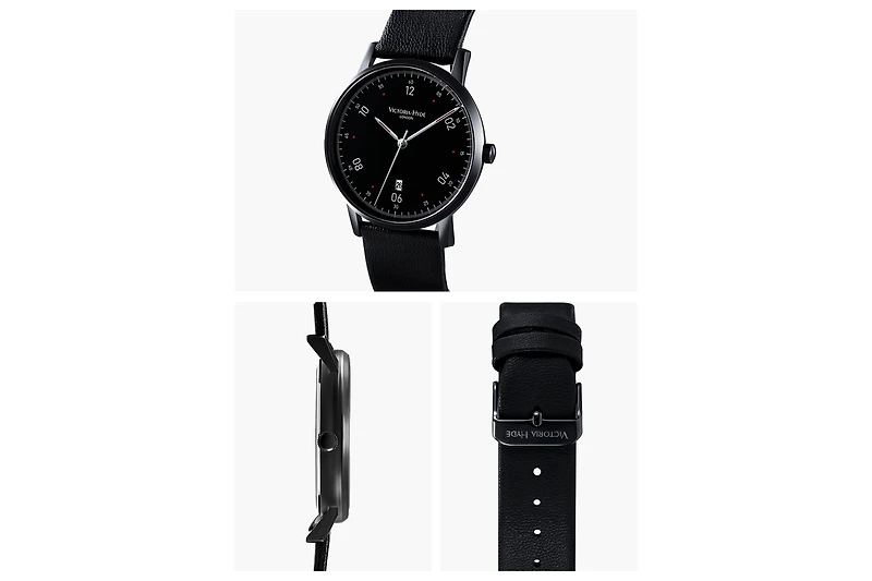 Victoria Hyde Men's Watch Apple Leather Strap Orton in