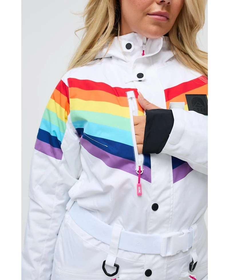Oosc Women's Rainbow Road Ski Suit