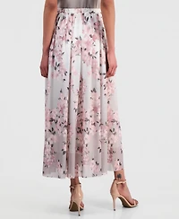 Anne Klein Women's Pull-On Floral Maxi Skirt