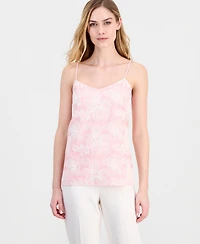 Anne Klein Women's Embroidered V-Neck Camisole