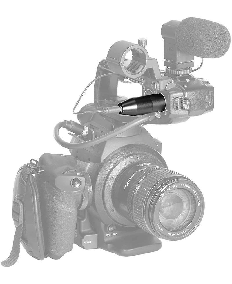 Movo Fxlr-pro 3.5mm (Trs) Mini-Jack Female Microphone Adapter to 3-pin Xlr Male Connector