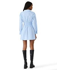 Steve Madden Women's Ariany Long-Sleeve Collared Dress