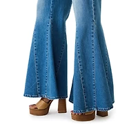 Steve Madden Women's Stacia Wide Leg Jeans