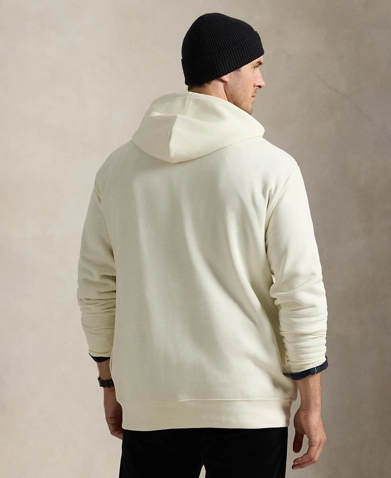 Polo Ralph Lauren Men's Big & Tall Bear Printed Fleece Hoodie