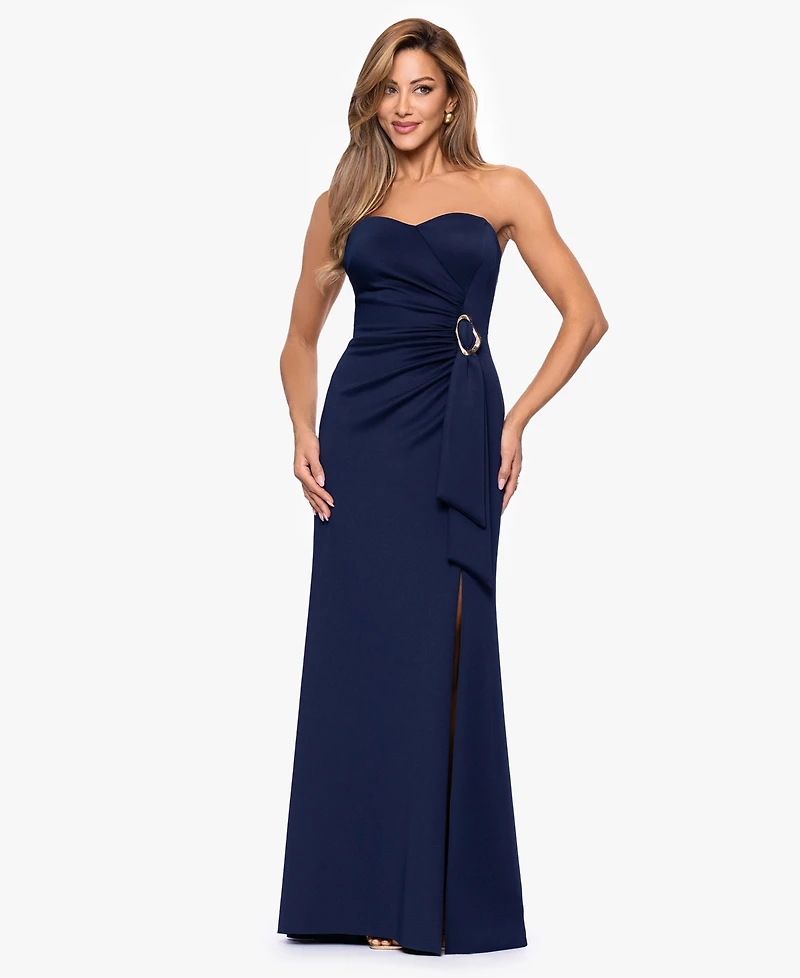 Xscape Women's Strapless Ball Gown