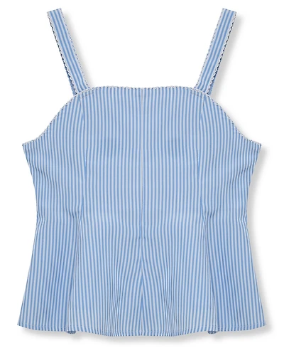 H by Habitual Girls' 7-16 Sleeveless Peplum Top